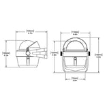 Ritchie RA-91 RitchieAngler Compass - Bracket Mount - Gray [RA-91]