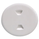 Beckson 5" Twist-Out Deck Plate - White [DP50-W]