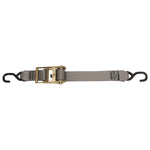 CargoBuckle Multipurpose Ratchet Strap Tie-Down w/S-Hooks - 2" x 15 [F13758]