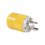 Marinco Locking Plug - 15A, 125V - Yellow [4721CR]