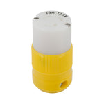 Marinco Locking Connector - 15A, 125V - Yellow [4731CR]