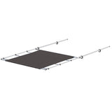 SureShade PTX Power Shade - 51" Wide - Stainless Steel - Grey [2021026257]