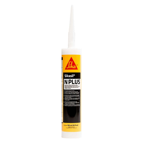 Sika Sikasil-N Plus White 10oz w/Nozzle [432029]