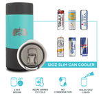 Non-Tipping Slim Can Cooler Information