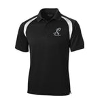 DSR Embroidered Polo Men's Black & White Front