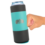 Non-Tipping Slim Can Cooler Punch Teal