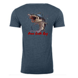 DSR Zombie Shark T-Shirt Indigo Back