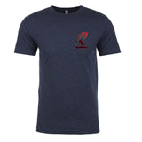 DSR Zombie Shark T-Shirt Navy Front