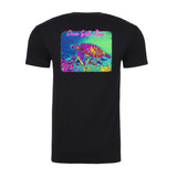 DSR Neon Turtle T-Shirt Black Back