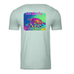 DSR Neon Turtle T-Shirt Mint Back